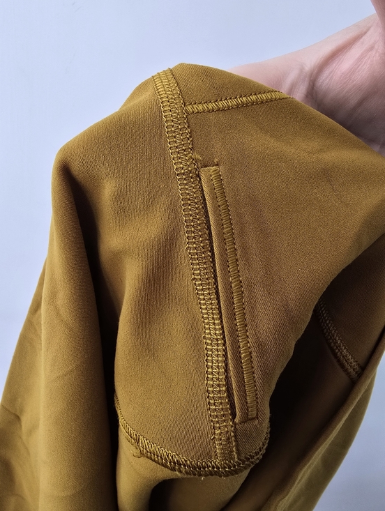 Lululemon Align High Rise Shorts 8" High-Rise Waist Gold Spice Size 18 NEW NWOT - Picture 9 of 11